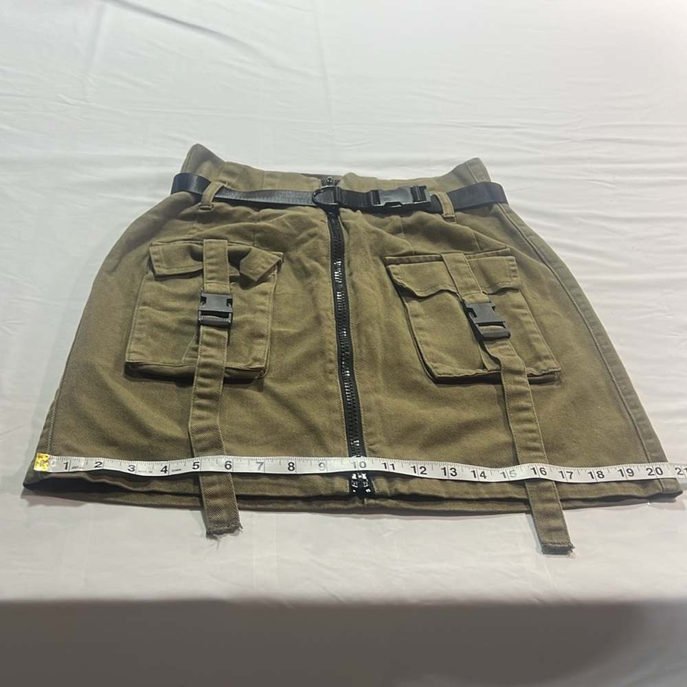 PIECES Cargo skirt size M - Picture 7 of 11